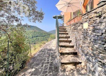 ACCESSO AL TERRAZZO E VISTA - Casa indipendente Via Pietrafitta 1, Avegno - foto 10