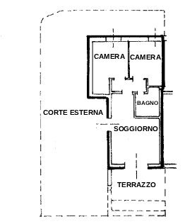 PLANIMETRIA - Appartamento Via Fonza, Campo nell'Elba - planimetria 1