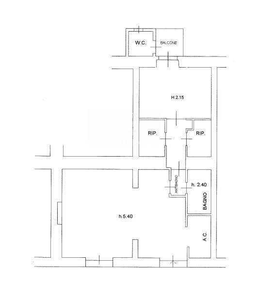 Foto 35 - Loft Via Dandolo, Roma - floor plans 1