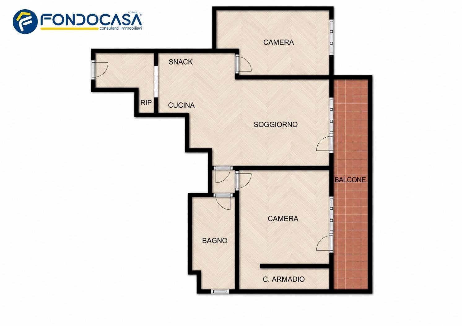 Foto 29 - Four-room apartment Corso Mazzini, Albisola Superiore - floor plans 1