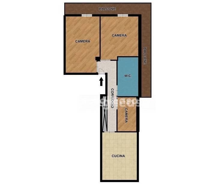 Foto 2 - Three-room apartment via mazzola
1, Carini - photo 2