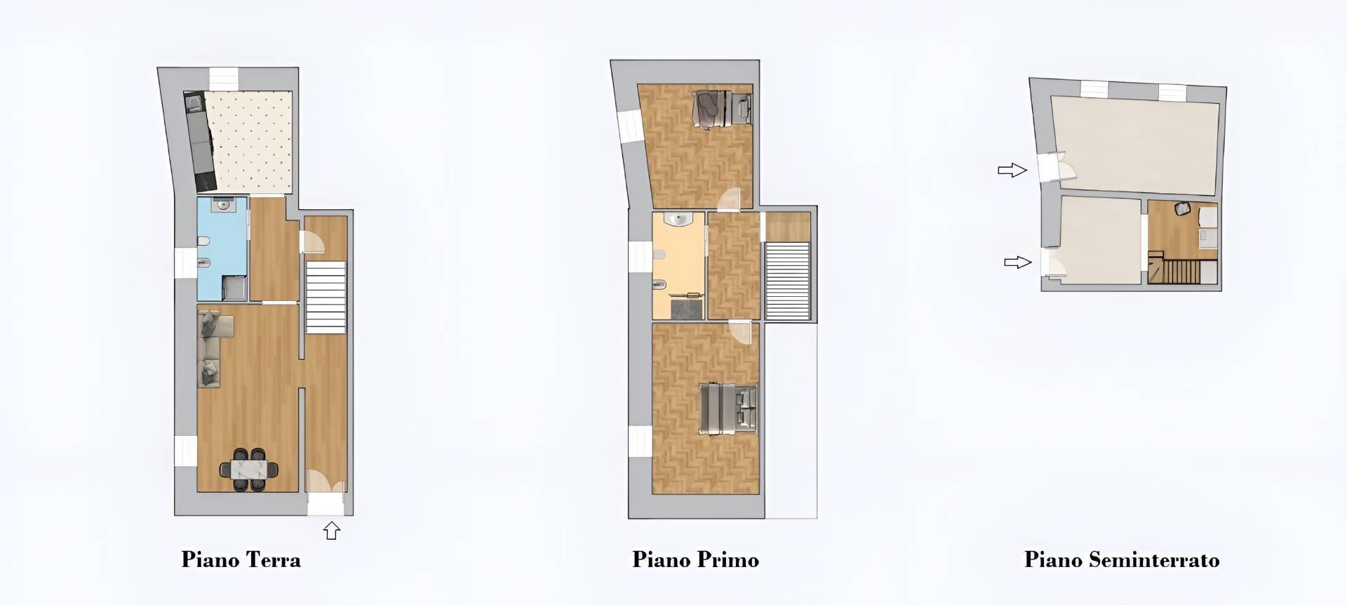 Foto 23 - Casa indipendente Via Guglielmo Oberdan, Monterubbiano - planimetria 1