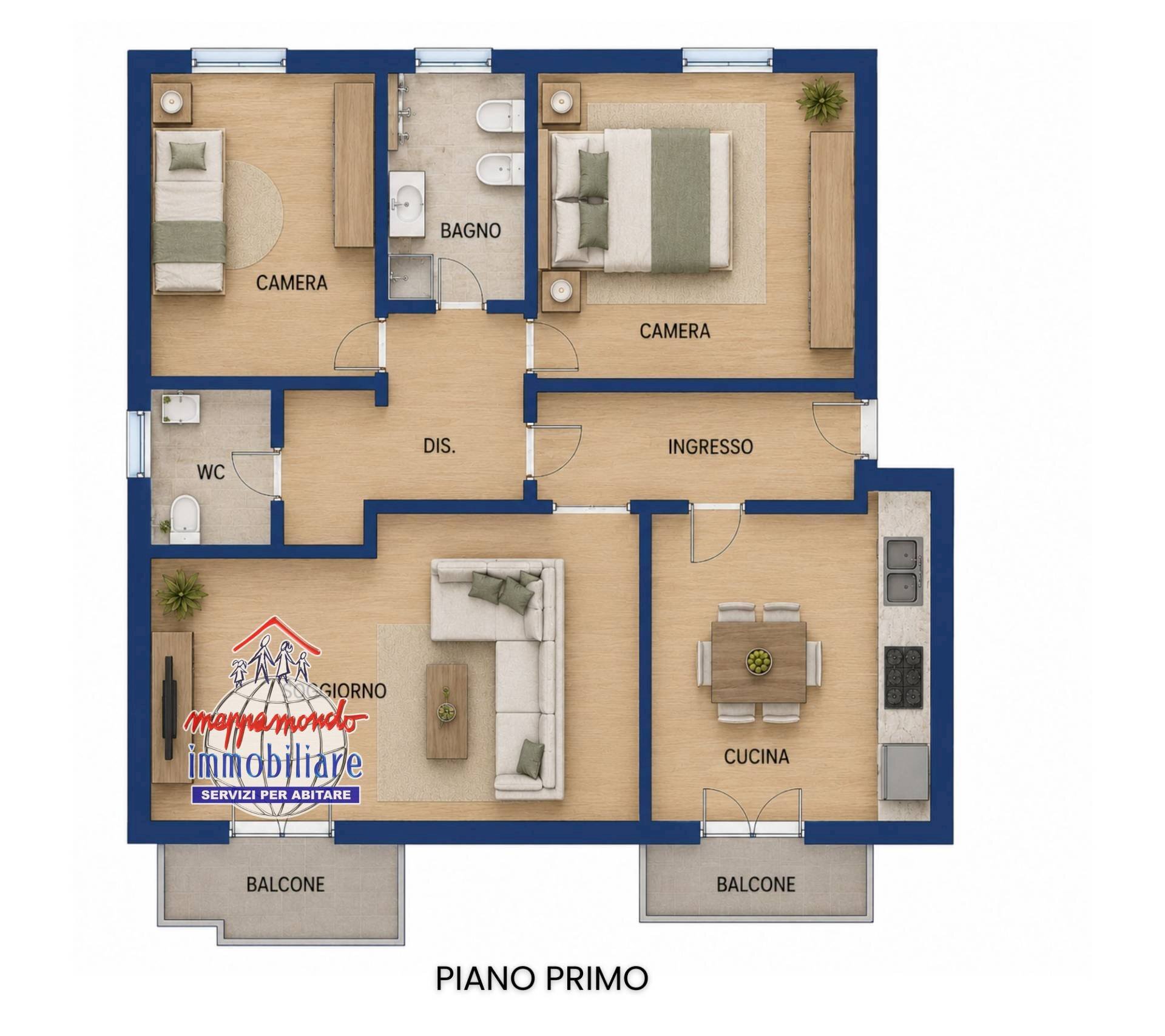 Foto 24 - Four-room apartment VIA PUCCINI
 
3, Pieve di Cento - floor plans 1