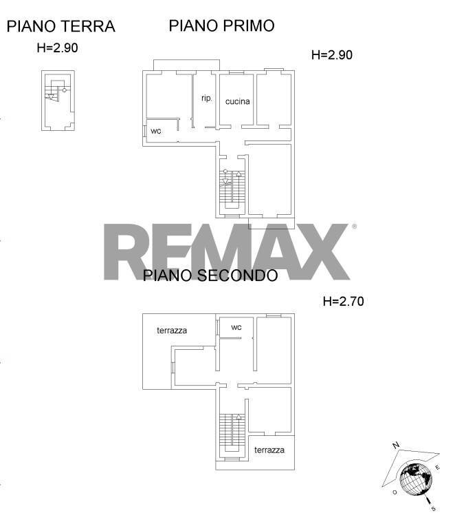Pianta 2D - Independent house Via Como
 
28, Rosolini - floor plans 1
