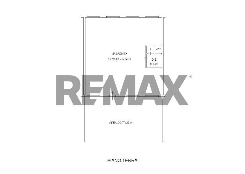 Pianta 2D - Commercial Premises Strada Quingenti
 
44, Parma - floor plans 1