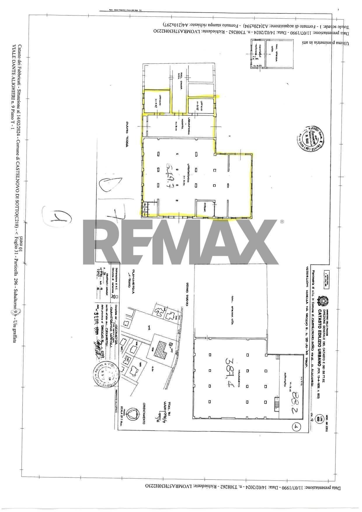 Pianta 2D - Villa Via Dante Alighieri
 
9, Castelnovo di Sotto - planimetria 1