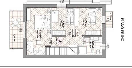 Foto 53 - Semi-detached house via Valurbes, Zone - floor plans 1