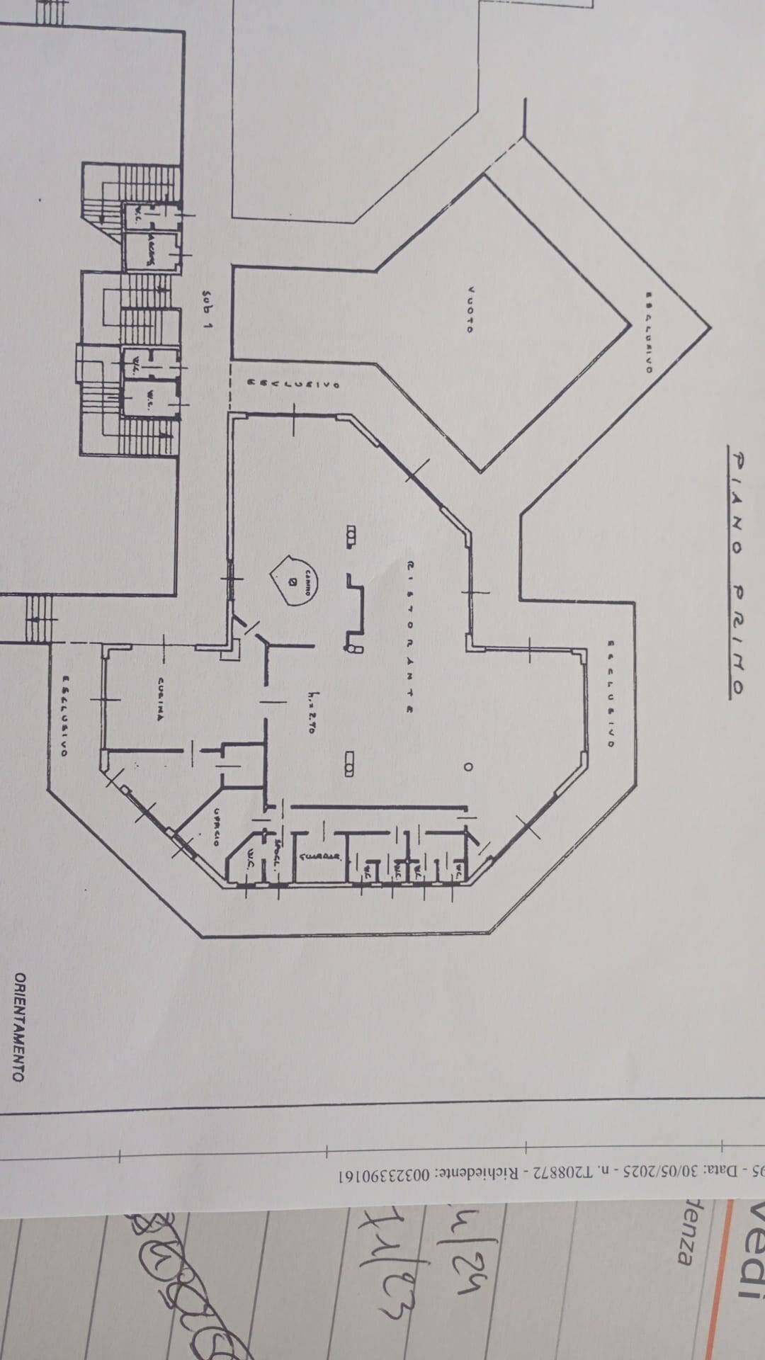 Foto 35 - Attività Commerciale VIA ITALIA
 
1, Medolago - planimetria 1