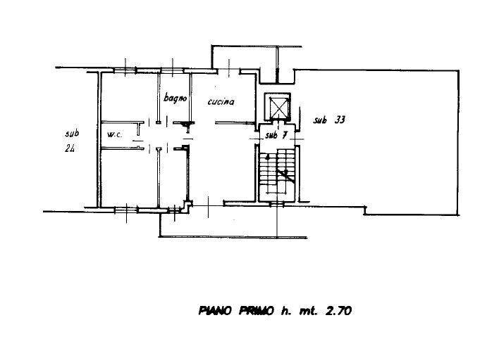 Foto 23 - Quadrilocale Via Alessandro Volta
 
10, Stezzano - planimetria 1