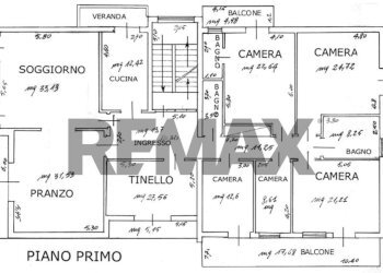 Pianta 2D - Villa via Comandini
 
7, Cattolica - foto 14