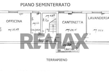 Pianta 2D - Villa via Comandini
 
7, Cattolica - foto 36