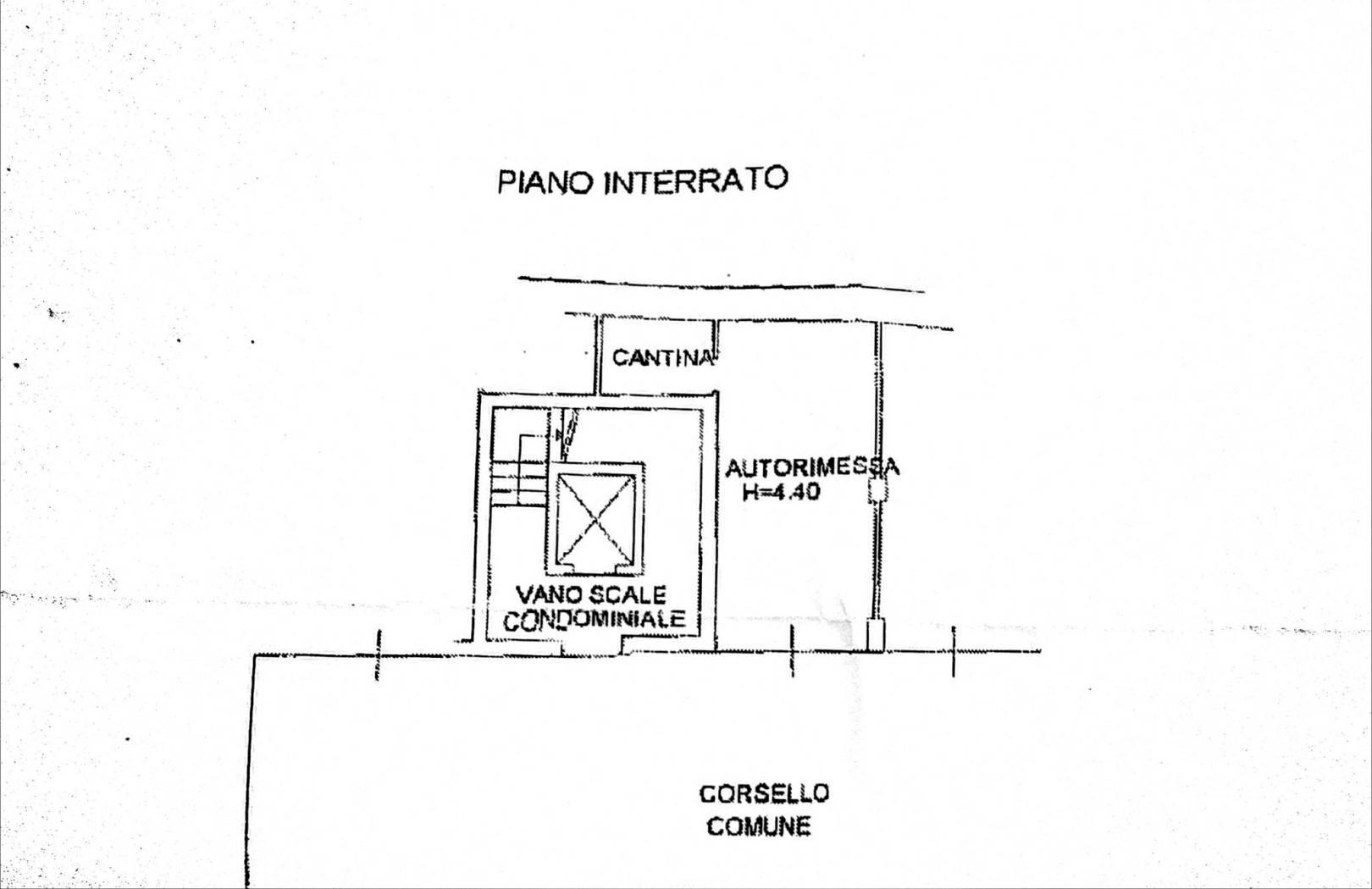 Box via Santissima Annunziata, Bologna (zona Colli) - planimetria 1