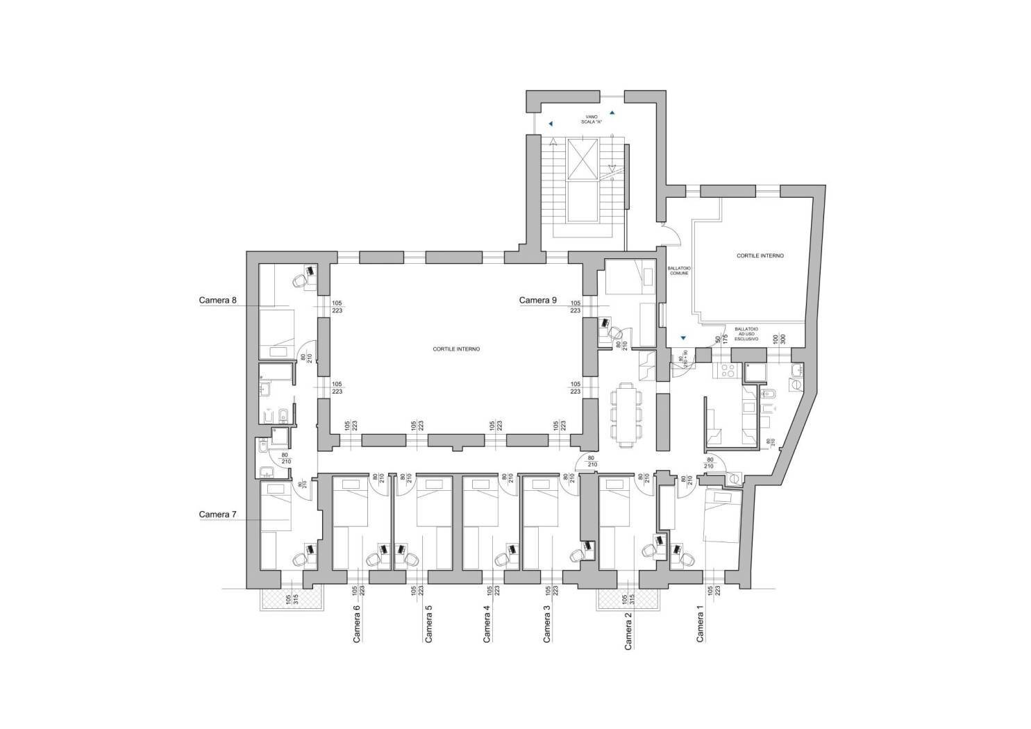 Terreno non edificabile via Gian Giacomo Mora, 22, Milano - planimetria 1