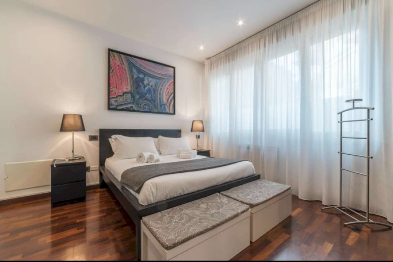 camera da letto - Two-room apartment via Luigi Rizzo, 38, Roma - photo 1