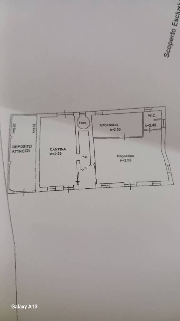 Rustic contrada Fontevecchia, 1, Mondavio - floor plans 1