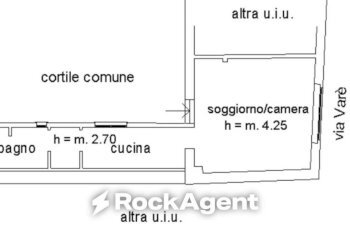 Planimetria - Two-room apartment via Luigi Mercantini, 25, Milano (neighborhood Bovisa) - photo 31