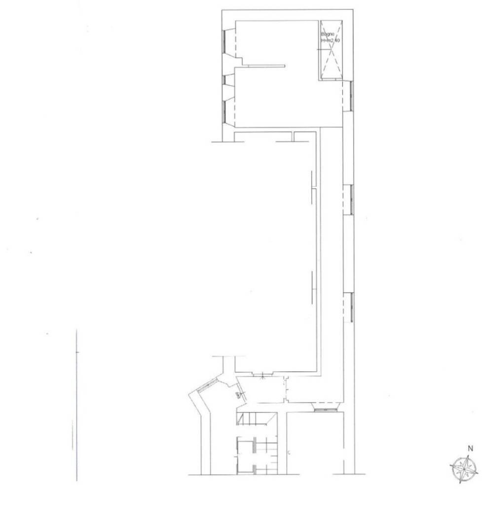 Monolocale via Germanico, 170, Roma - planimetria 1
