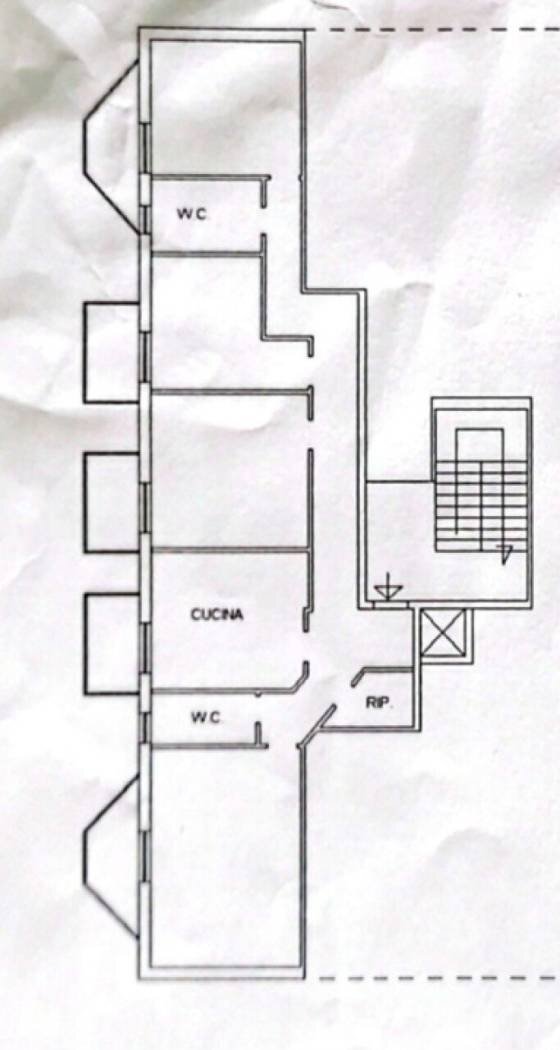 Four-room apartment viale Cassiodoro, 279, Catanzaro - floor plans 1