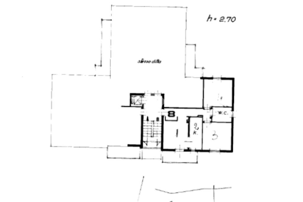 Three-room apartment Via eugenio banzola, Langhirano - floor plans 1