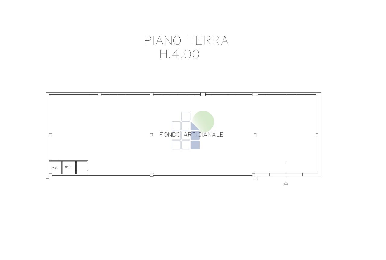 planimetria - Commercial Premises Via Aurelio Nicolodi 46, Livorno - floor plans 1