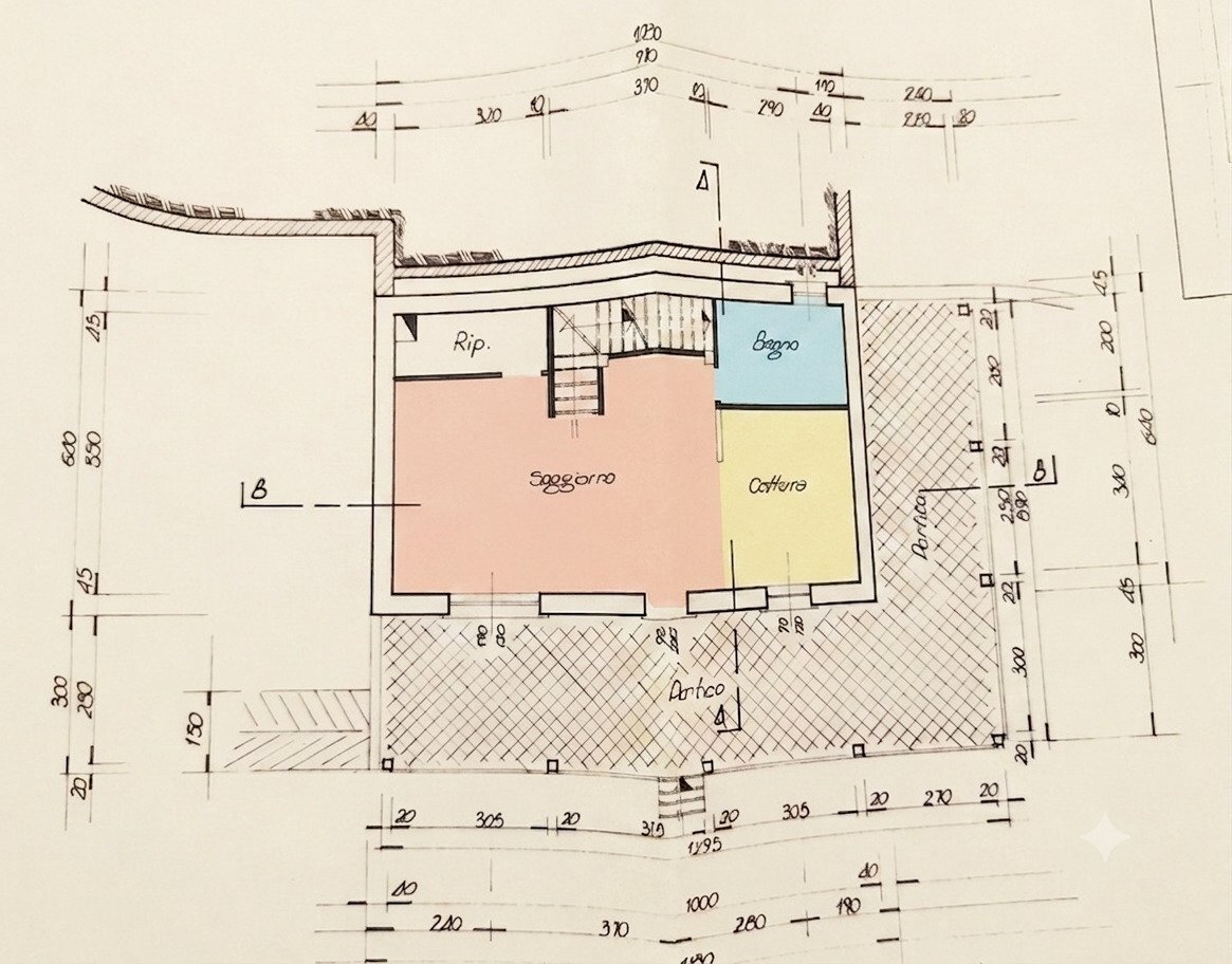 foto_1 - Villa località merea, Imperia - floor plans 1