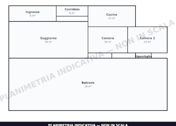 Planimetria - Apartment Via XX Settembre, Canicattì - photo 15