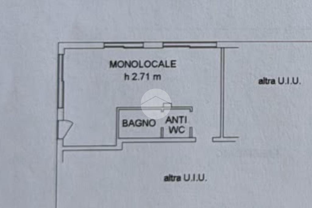 One-room apartment Via giacomo matteotti, Gatteo - floor plans 1