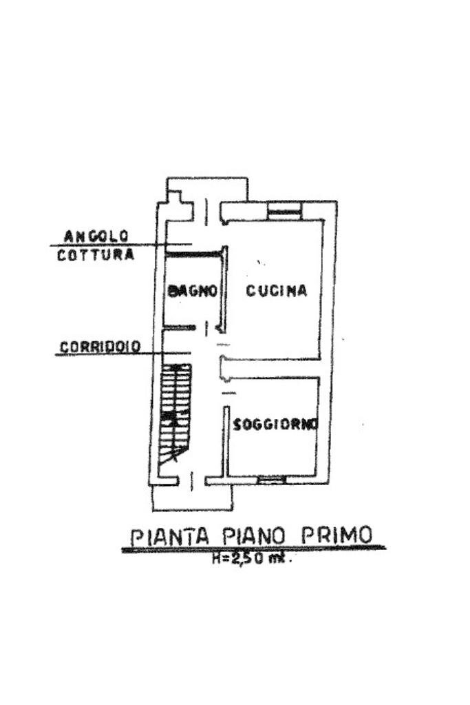 Casa semi indipendente Frazione Mazzucco, Valdilana - planimetria 1