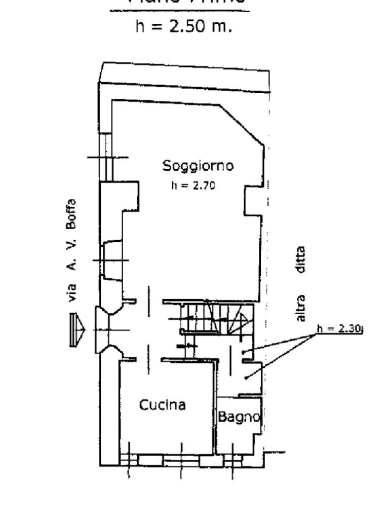 Rustico Via Angelo Boffa, Tavigliano - planimetria 1