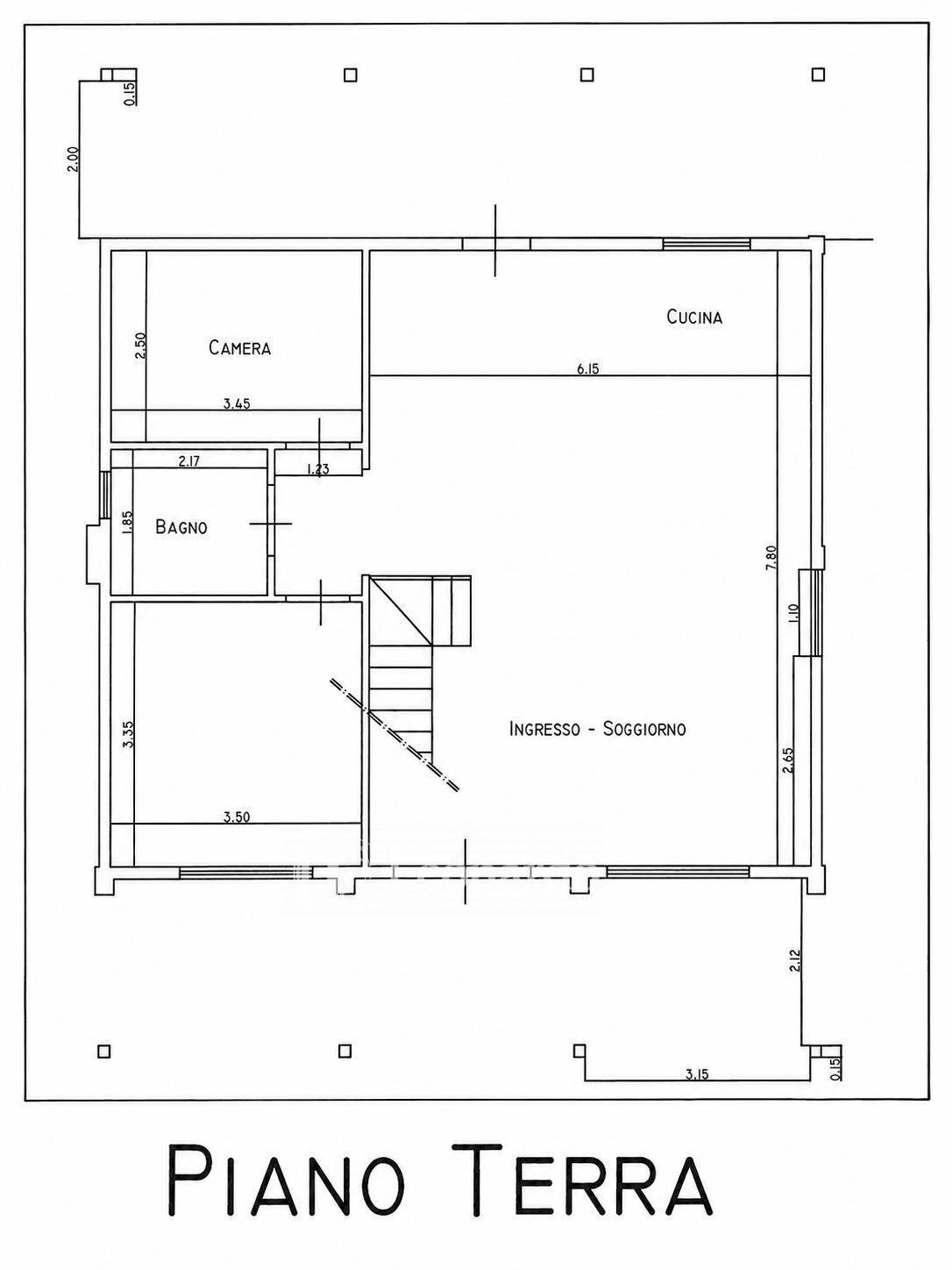 Foto 4 - Villa via aurelia, Viareggio - planimetria 1