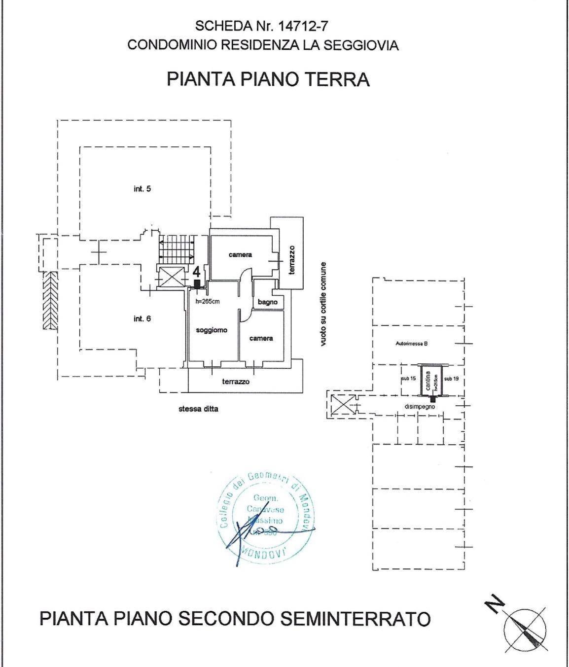 plani - Three-room apartment Frazione Cardini
 
31 a, Roburent - floor plans 1