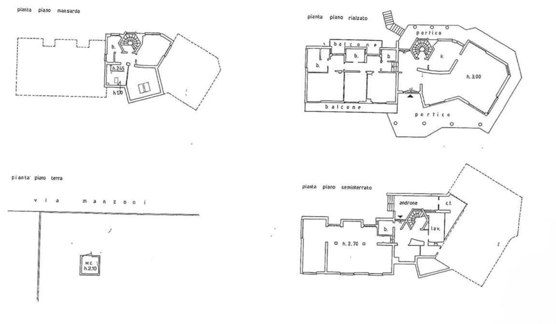 Foto 39 - Villa VIA CAVOUR
 
31, Solbiate con Cagno - floor plans 1