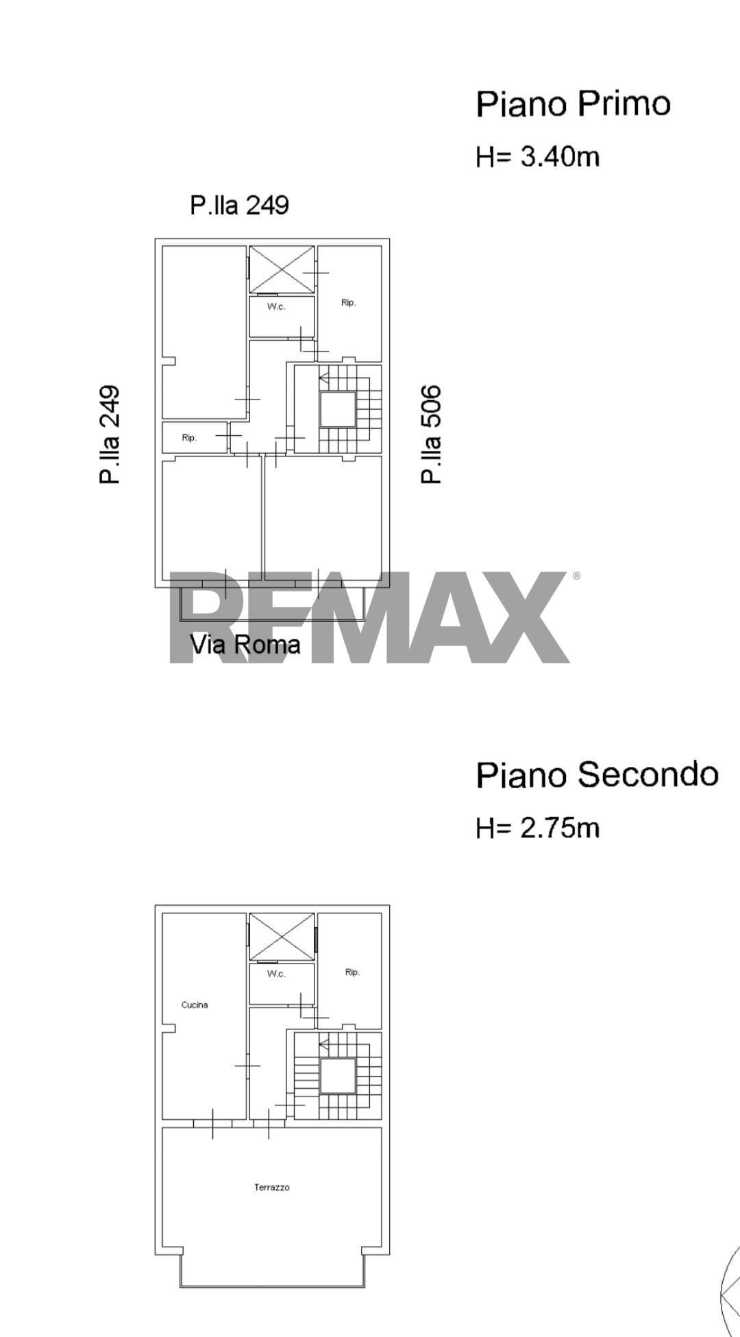 Pianta 2D - Casa indipendente Via Roma
 
22, Bagheria - planimetria 1