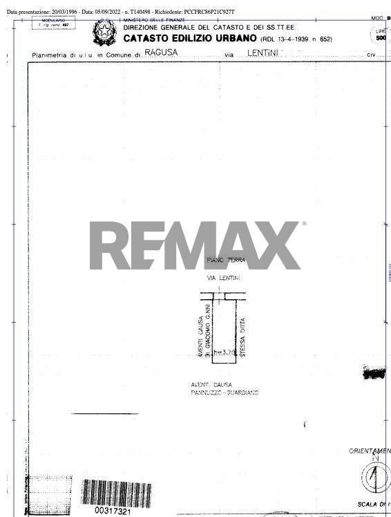 Pianta 2D - Apartment VIA SANT'ANNA
 
183, Ragusa - floor plans 1