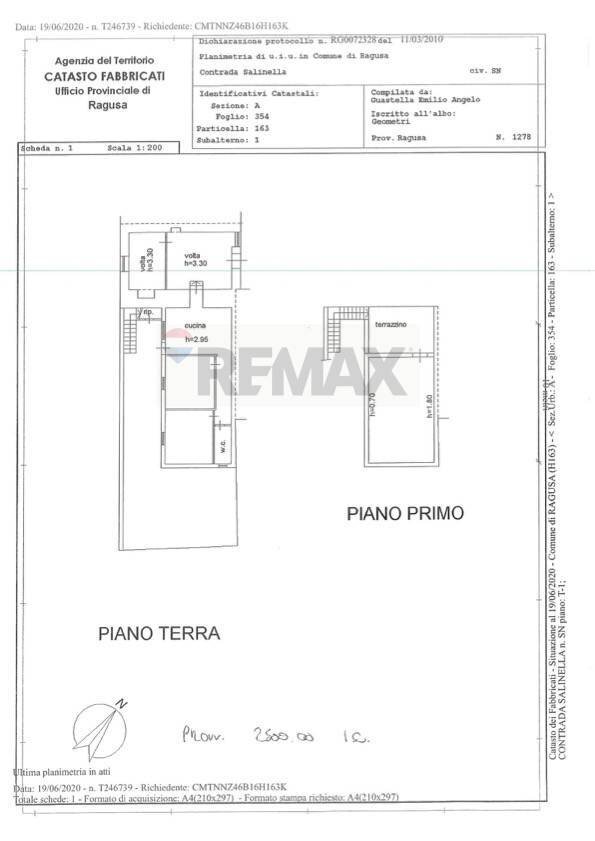 Pianta 2D - Casa indipendente contrada salinella
 
snc, Ragusa - planimetria 1
