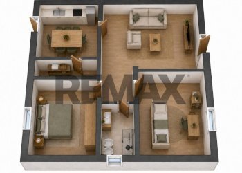 Pianta 3D - Semi-detached house Contrada Settepani
 
SNC, Balestrate - photo 22