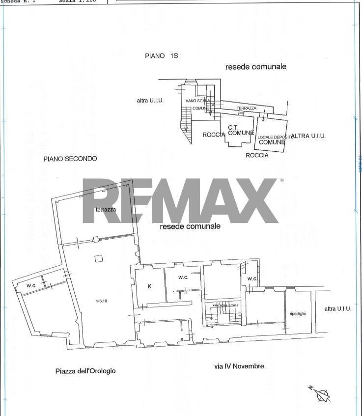 Pianta 2D - Appartamento VIA IV APRILE
 
1, Roccastrada - planimetria 1