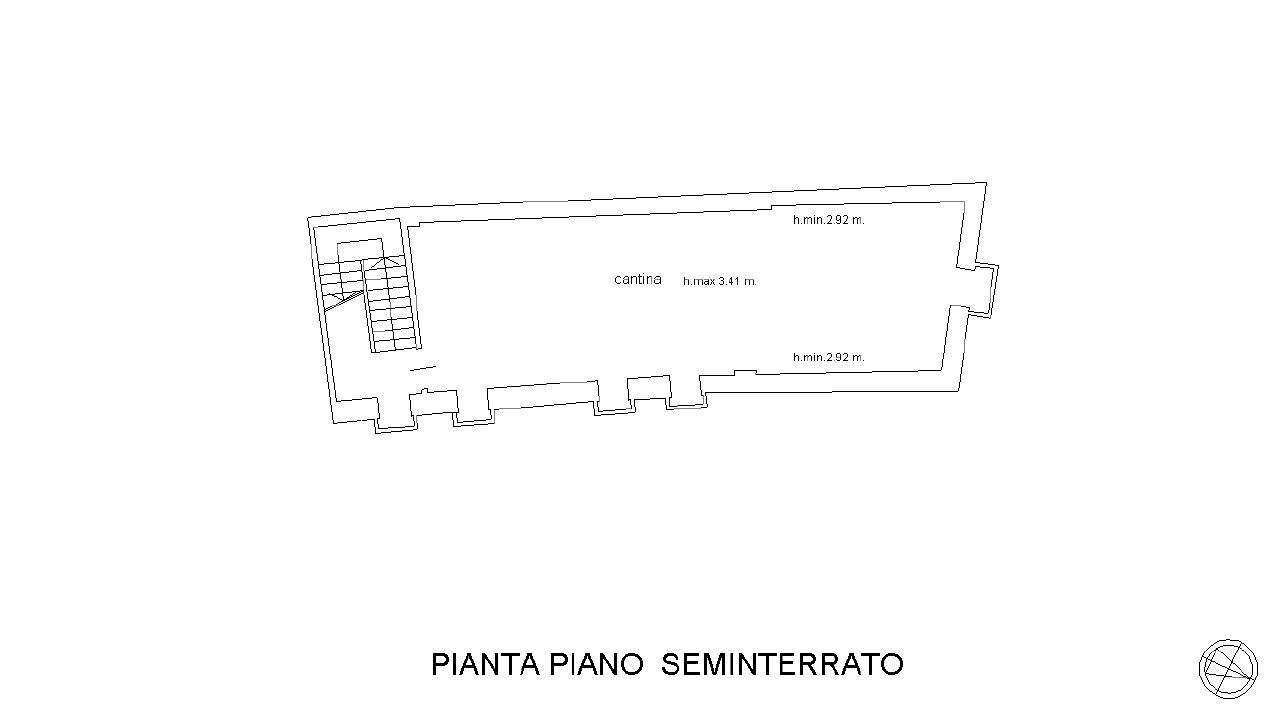 Casa indipendente via Vittorio Emanuele II, 42, Maggiora - planimetria 1