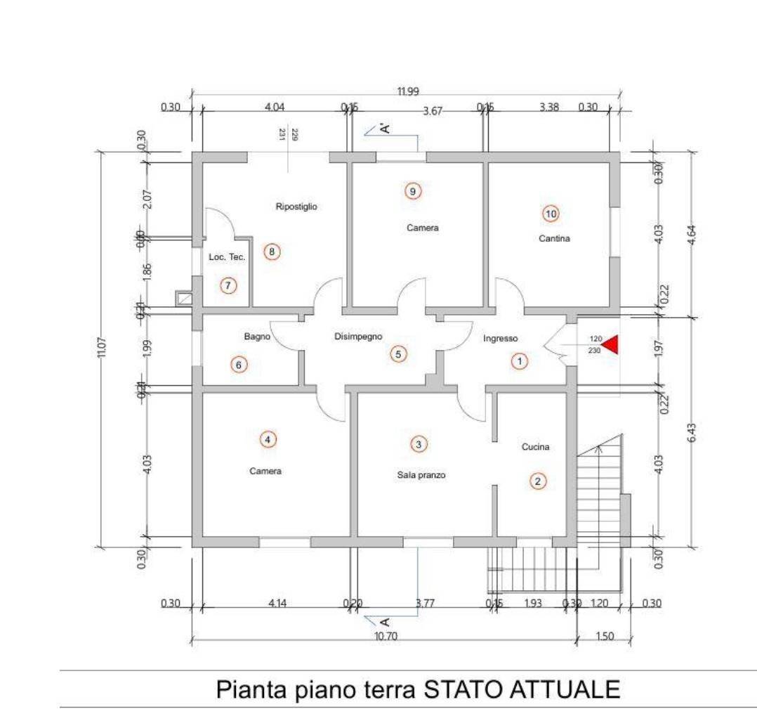 Foto 32 - Appartamento Via delle Magnolie
 
28, Conegliano - planimetria 1