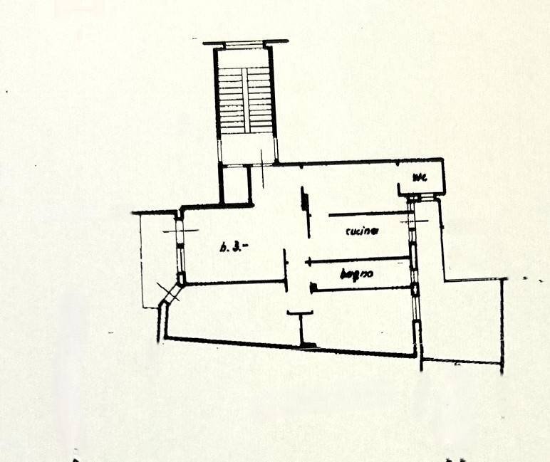 Apartment via Frugone, Santa Margherita Ligure - floor plans 1