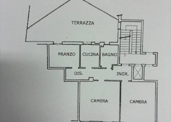 Planimetria - Quadrilocale via Mascarella, 91, Bologna (zona Irnerio) - foto 1