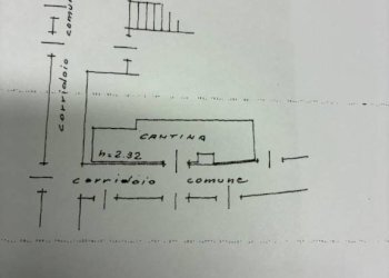 Planimetria - Quadrilocale via Mascarella, 91, Bologna (zona Irnerio) - foto 21