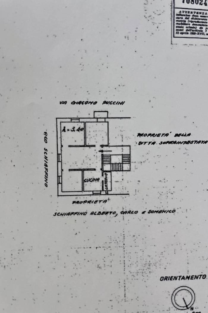 Appartamento via Giacomo Puccini, 3, Genova (zona Sestri Ponente) - planimetria 1