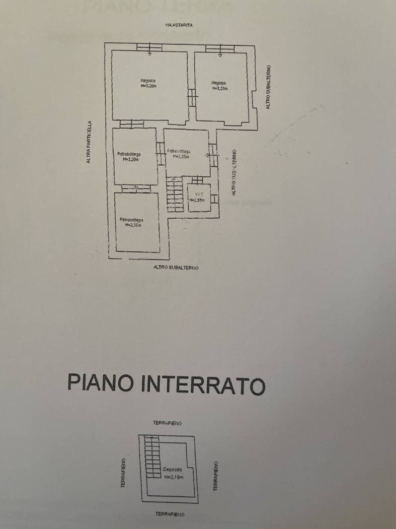 Shop via Costantino Astarita, 43, Pagani - floor plans 1