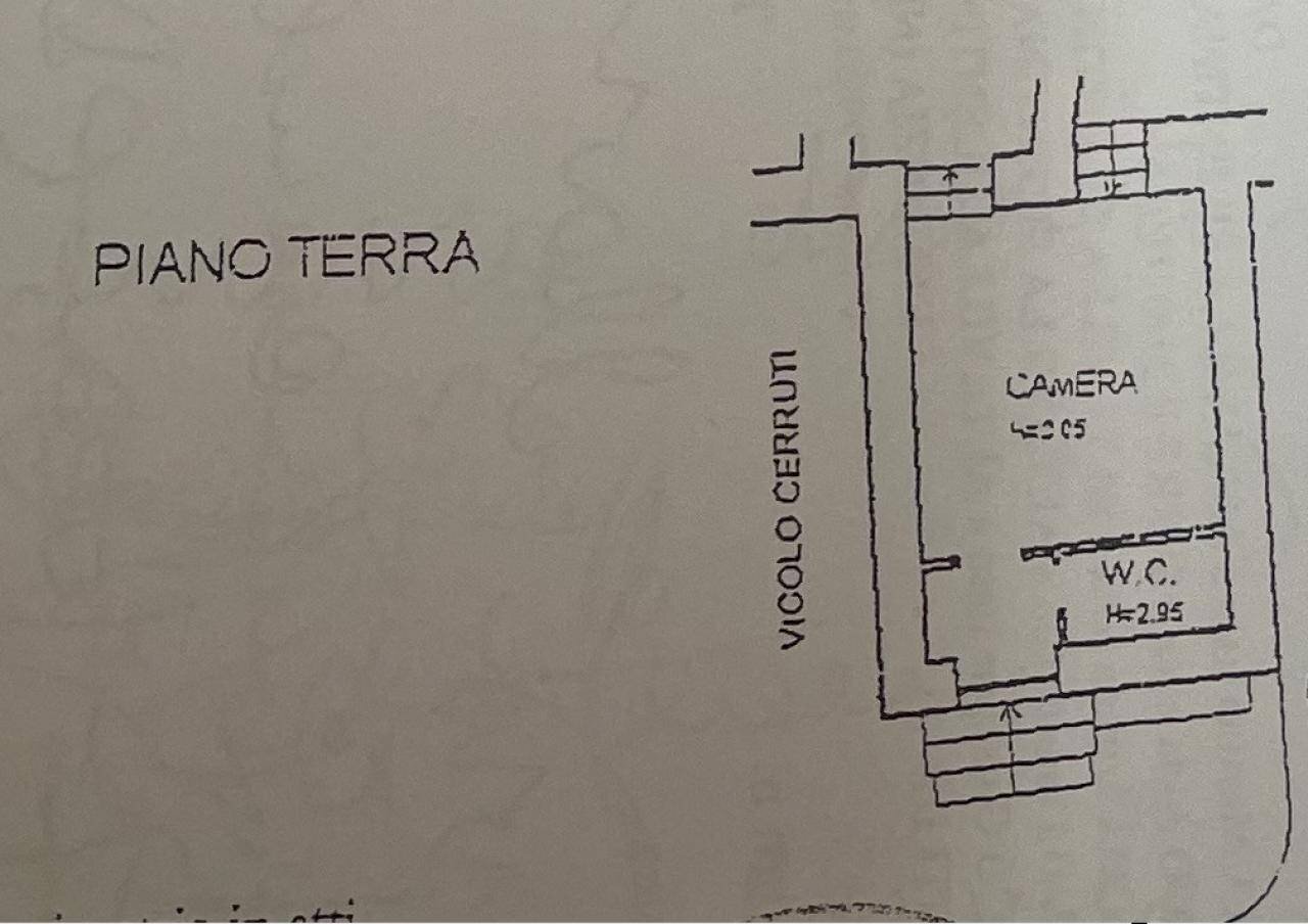 Trilocale vicolo Caruso, 17, Altavilla Silentina - planimetria 1