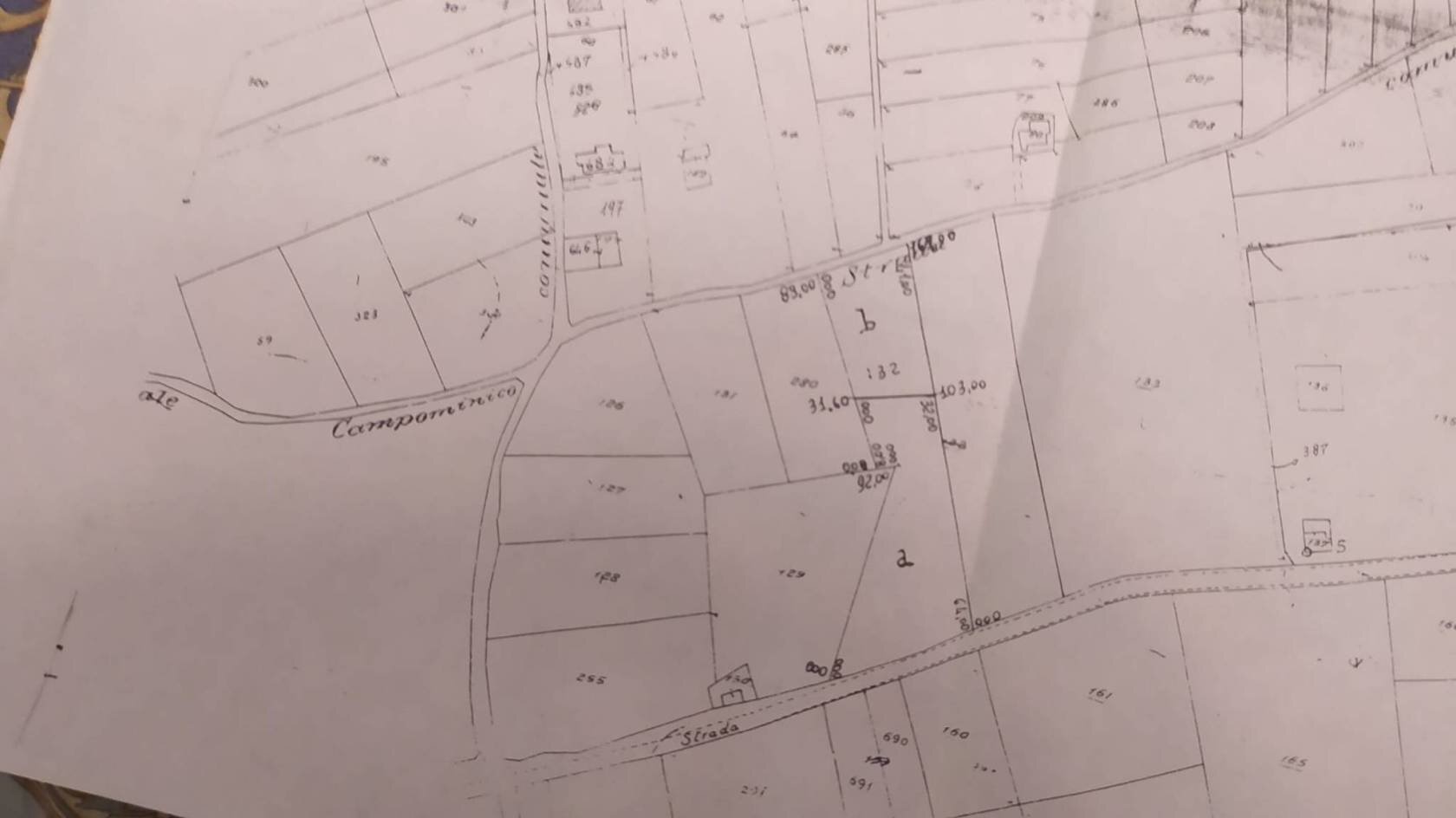 Terreno edificabile contrada Sala, Solopaca - planimetria 1