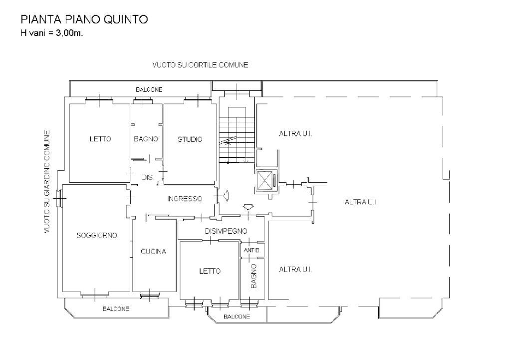 Apartment Corso Torino, Chieri - floor plans 1
