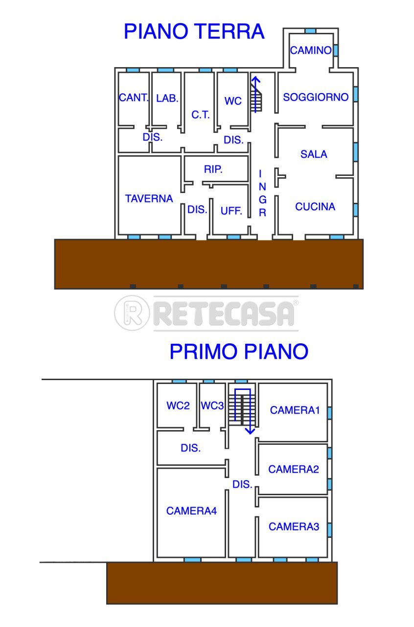PLANIMETRIA - Villa Località Fornace 2, Romans d'Isonzo - planimetria 1
