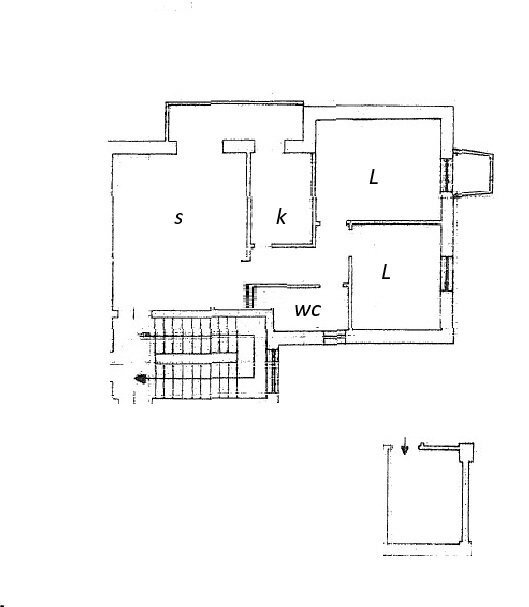 Pianta.jpg - Three-room apartment Via Adua 12, Benevento - floor plans 1