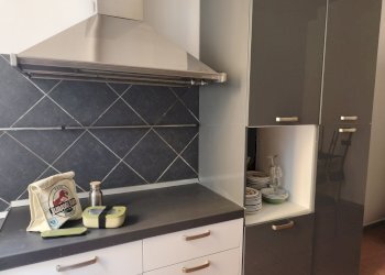 Cucina - dettaglio cappa e paraschizzi - Apartment Via Castelmaraldo 7, Modena (neighborhood Circoscrizione 1) - photo 8